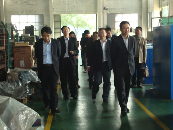 中國節能環保集團代表一行來我司視察 